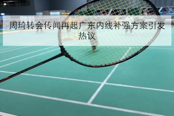 周琦转会传闻再起广东内线补强方案引发热议